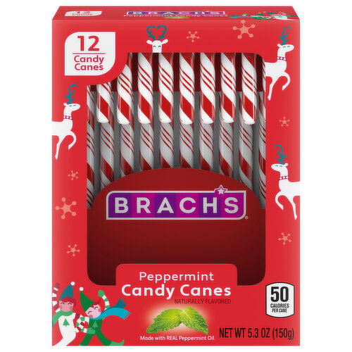 Brachs Red White Candy Canes
