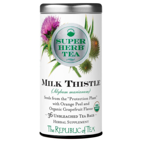 Republic Of Tea Milk Thistle Super Herb