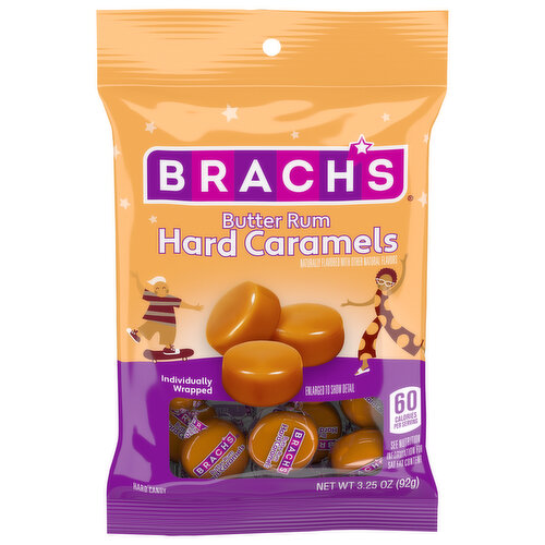 Brach's Butter Rum Pegged Candy Nips