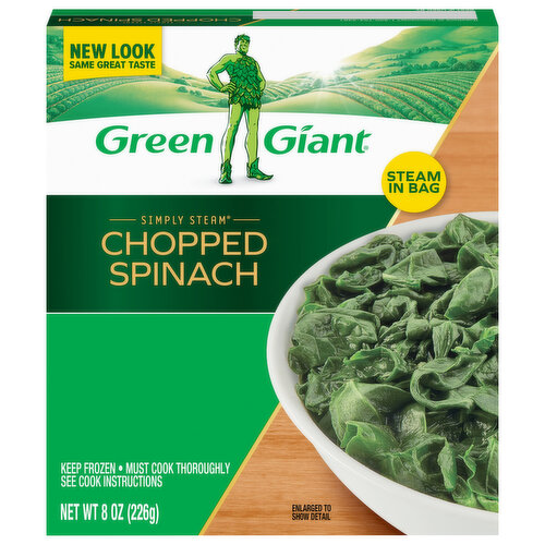 Green Giant Steamer Chopped Spinach