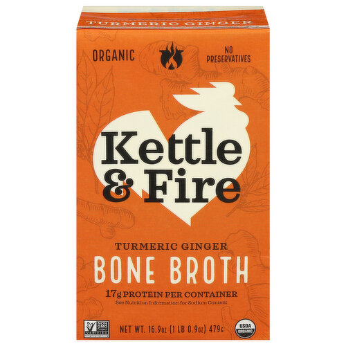 Kettle & Fire Bone Broth Turmeric Ginger Chicken