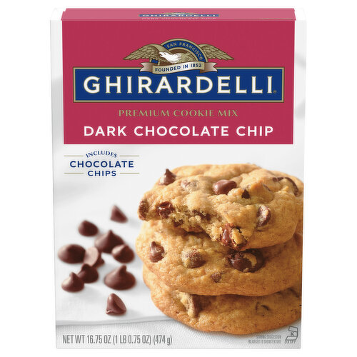 Ghirardelli Cookie Mix Dark Chocolate Chip