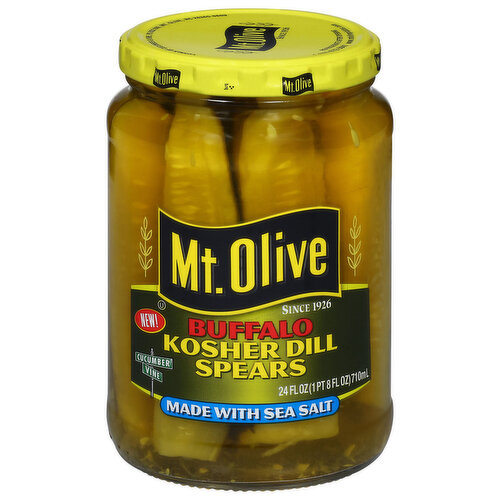 Mt. Olive Pickles Buffalo Kosher Dill Spears