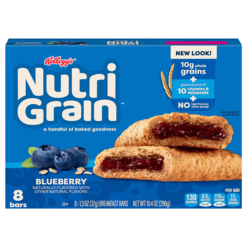 Kellogg's Nutri Grain Bars Apple Blueberry