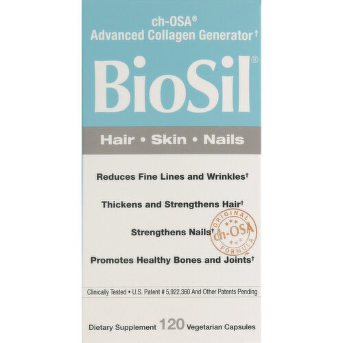 Biosil Collagen Genrator Capsules 120ct