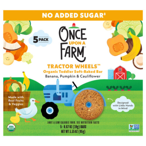 Once Upon a Farm Tractor Wheels Banana