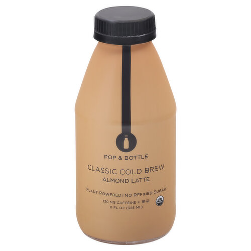 Pop & Bottle Classic Cold Brew Almond Latte