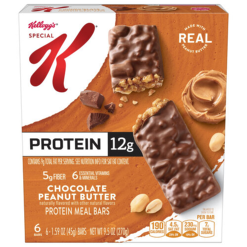 Kellogg's Special K Chocolate Peanut Butter Protein Meal Bars