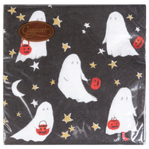 Caspari Ghouls Night Out Cocktail Napkin