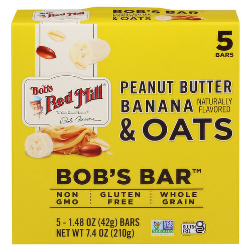 Bob's Red Mill Peanut Butter Banana & Oats Bob's Bars