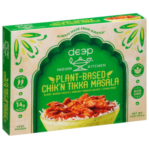 Deep Indian Kitchen Plant-Based Chik'n Tikka Masala