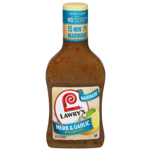 Lawry's Herb & Garlic With Lemon Marinade