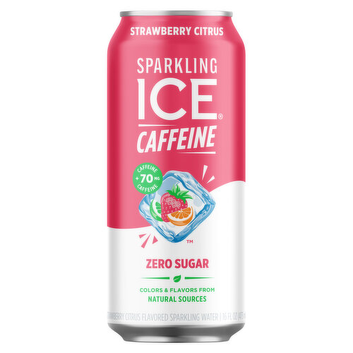 Sparkling Ice Sparkling Water, Strawberry Citrus