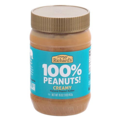 Crazy Richard's Peanut Butter, Creamy