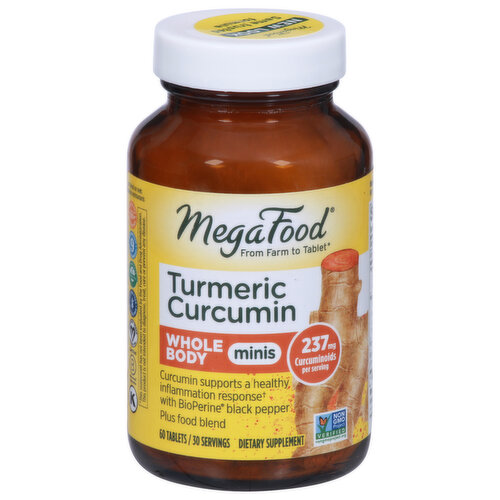 Mega Turmeric Curcumin Minis Whole Body