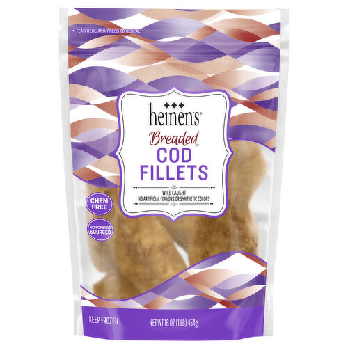 Heinen's Breaded Wild Caught Cod Fillets