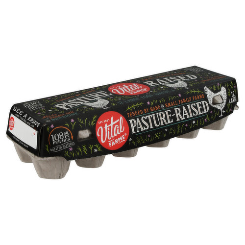 Vital Farms Pasture Raised Large Grade A Eggs