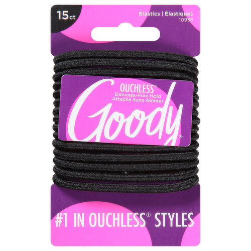 Goody Hair Elastics Black
