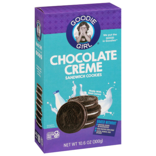 Goodie Girl Chocolate Cream Sandwich Cookies