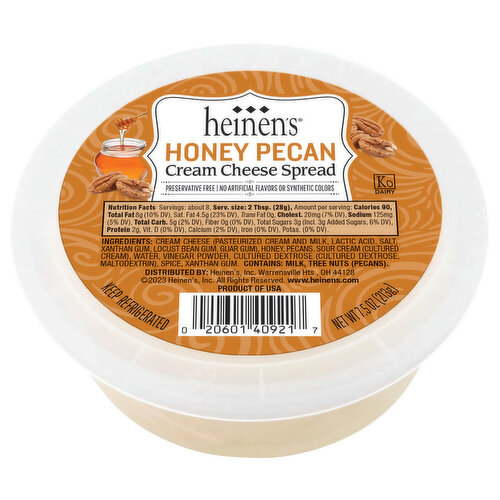 Heinen's Honey Pecan Cream Cheese