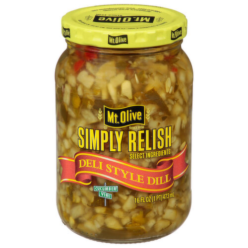 Mt. Olive Simply Relish, Deli Style Dill