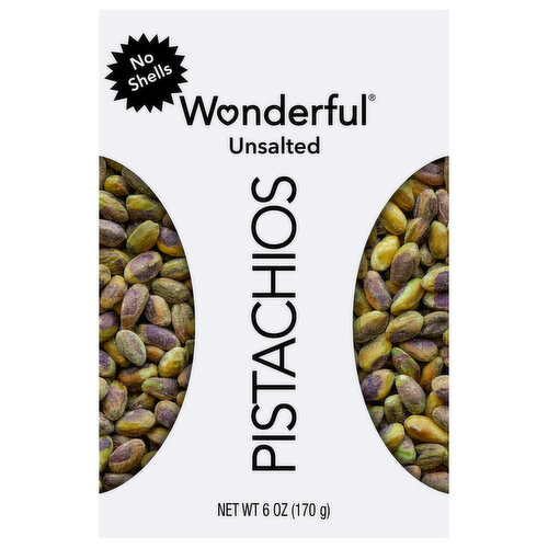 Wonderful Pistachios Unsalted No Shells