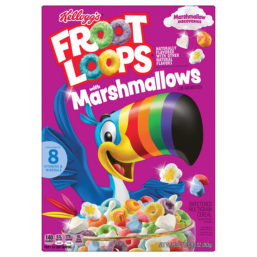 Kellogg's Froot Loops with Marshmallows
