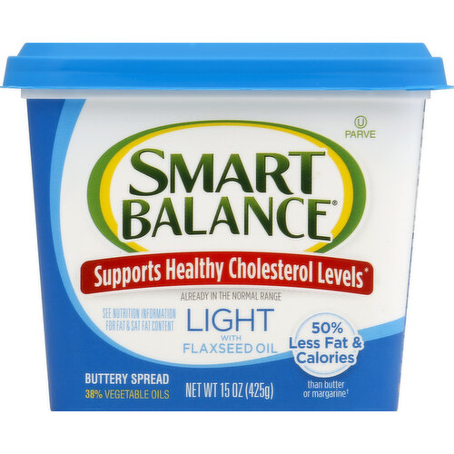 Smart Balance Buttery Spread Light With Flaxseed Oil