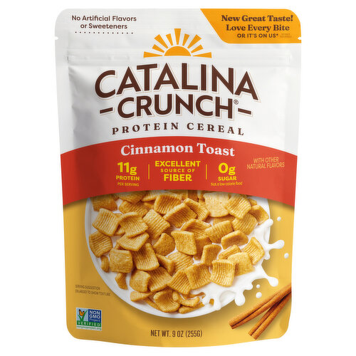 Catalina Crunch Cinnamon Toast, Keto Friendly Cereal