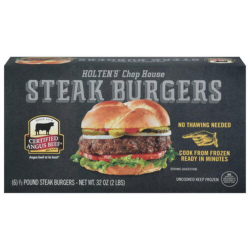 Holton's Chophouse CAB Steak Burger