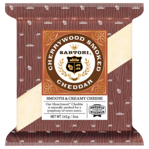 Sartori Cherrywood Smoked Cheddar