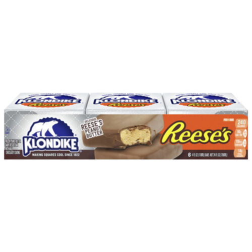 Klondike Frozen Dairy Dessert Bars Reese's