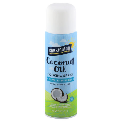 Carrington Farms Cooking Spray, Coconut Oil