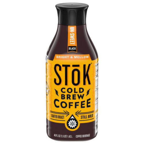 SToK Un-Sweet Black Bright & Mellow Cold Brew Coffee