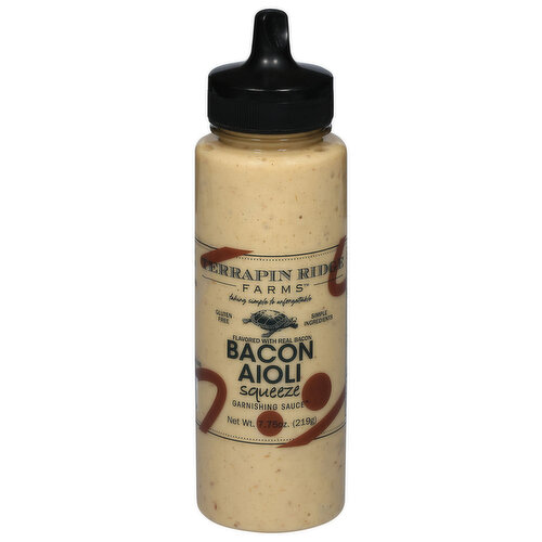 Terrapin Ridge Farms Bacon Aioli Squeeze Garnishing Sauce