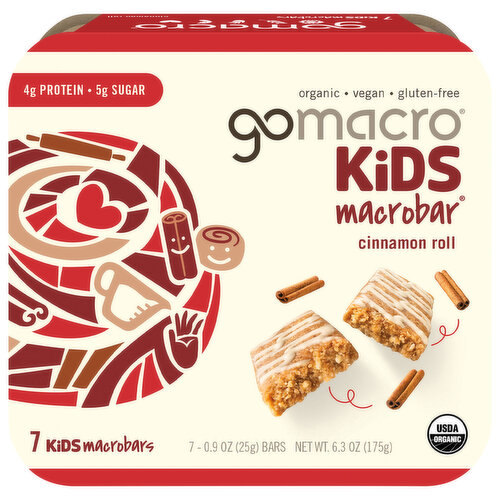 GoMacro MacroBars, Cinnamon Roll