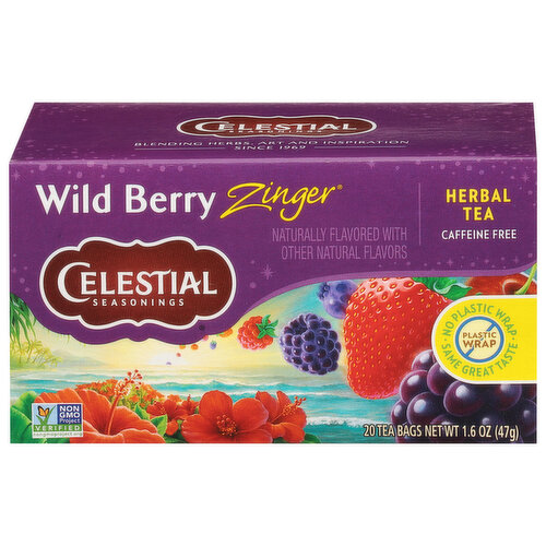Celestial Seasonings Wild Berry Zinger Tea