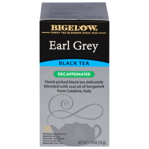 Bigelow Earl Grey Decaf Black Tea