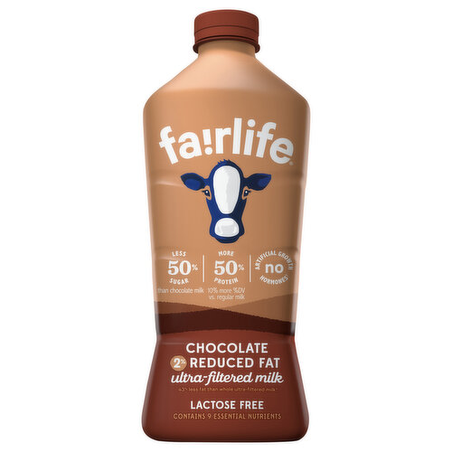 fairlife 2% Chocolate Ultrafiltered Milk, Lactose Free
