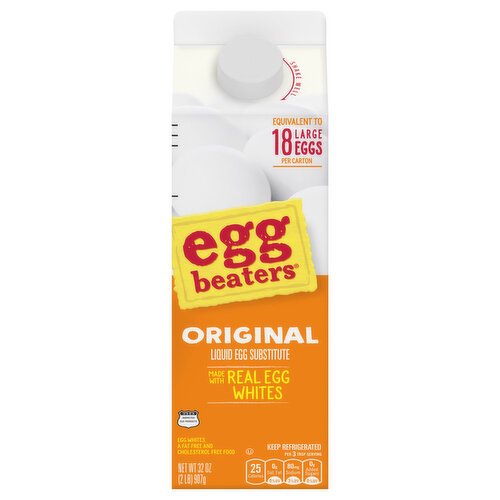 Egg Beaters Original Cholesterol Free Liquid Eggs
