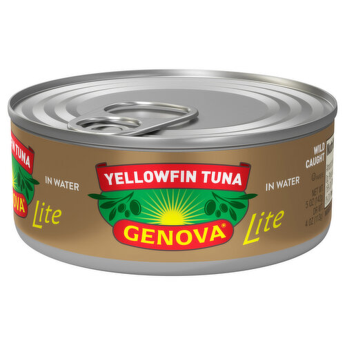 Genova Yellowfin Tuna in Water with Sea Salt