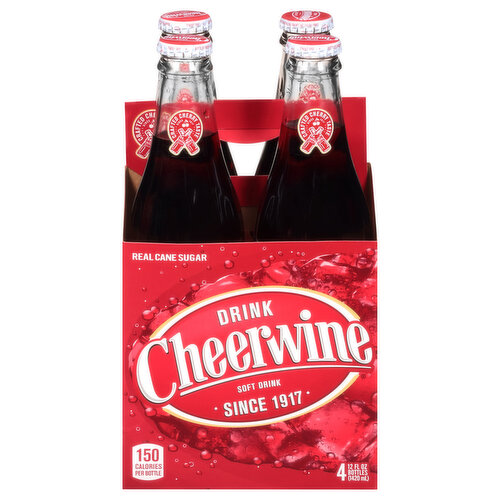 Cheerwine Unique Cherry Soft Drink