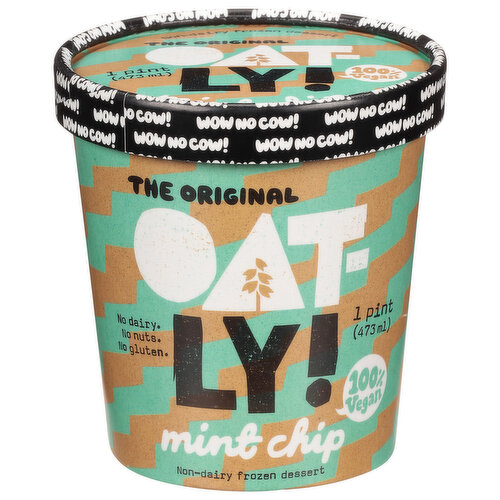 Oat-LY! Frozen Dessert, Non-Dairy, The Original, Mint Chip