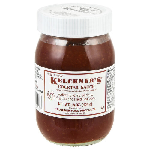 Kelchner's Cocktail Sauce 16oz