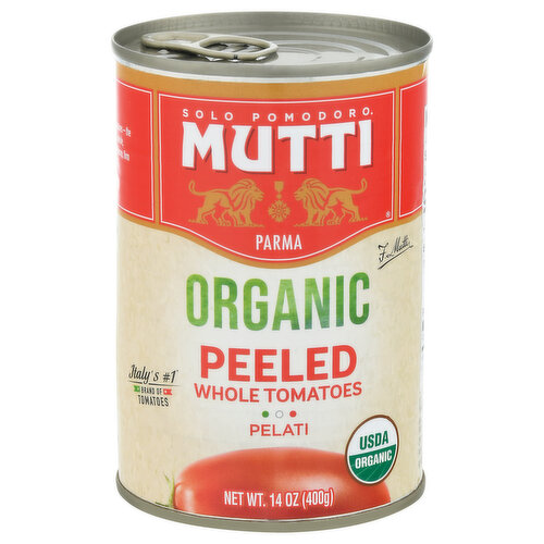 Mutti Peeled Organic Tomatoes