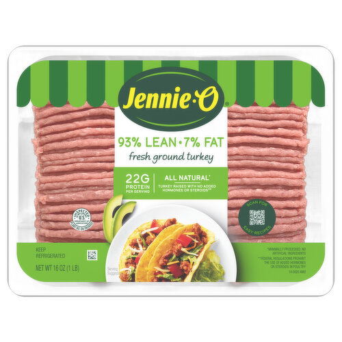 Jennie-O 93% Lean Fresh All-Natural Ground Turkey