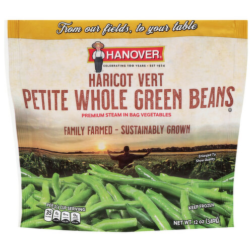 Hanover Green Beans, Whole, Petite