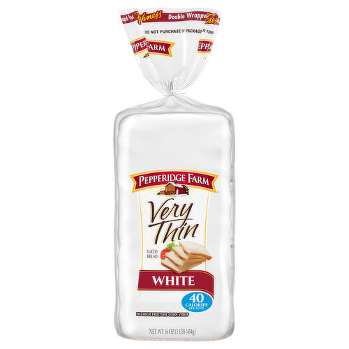 Pepperidge Farm Very Thin Enriched White Thin Sliced Bread