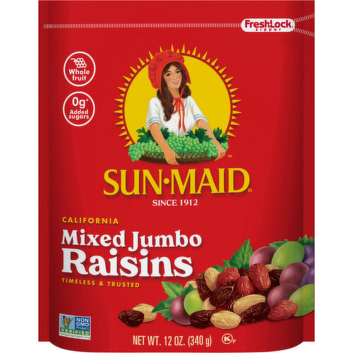 Sun-Maid Mixed Jumbo Raisins