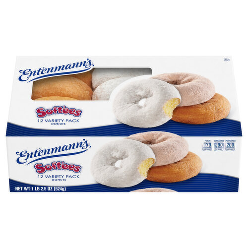 Entenmann's Soft'ees Variety Pack Donuts